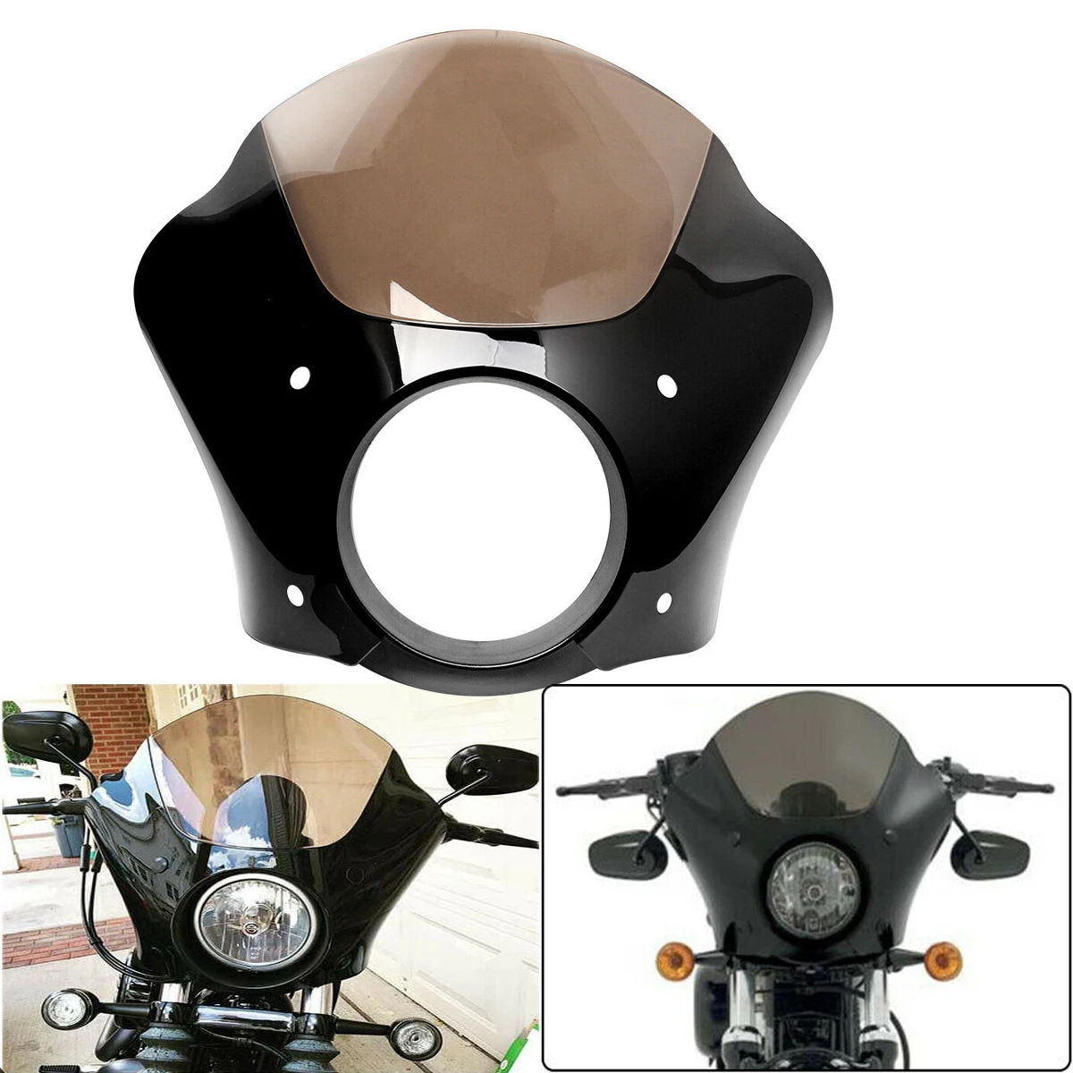 Motorcycle Gauntlet Headlight Fairing Windshield Mask Kit For Harley Sportster XL 1200 883 Custom XL883N
Motorcycle Gauntlet Headlight Fairing Windshield Mask Kit For Harley Sportster XL 1200 883 Custom XL883N