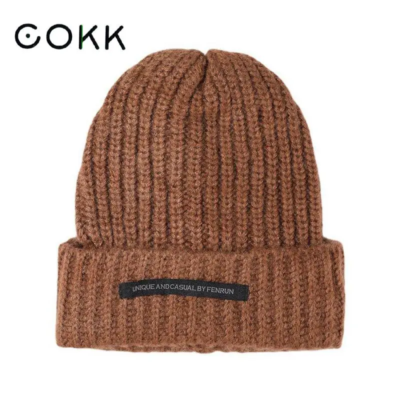 COKK Hat Women Beanie Winter Hats For Women Knitted Bonnet Solid Color Winter Cap Bonnet Femme Keep Warm Ear Protection Gorro
COKK Hat Women Beanie Winter Hats For Women Knitted Bonnet Solid Color Winter Cap Bonnet Femme Keep Warm Ear Protection Gorro