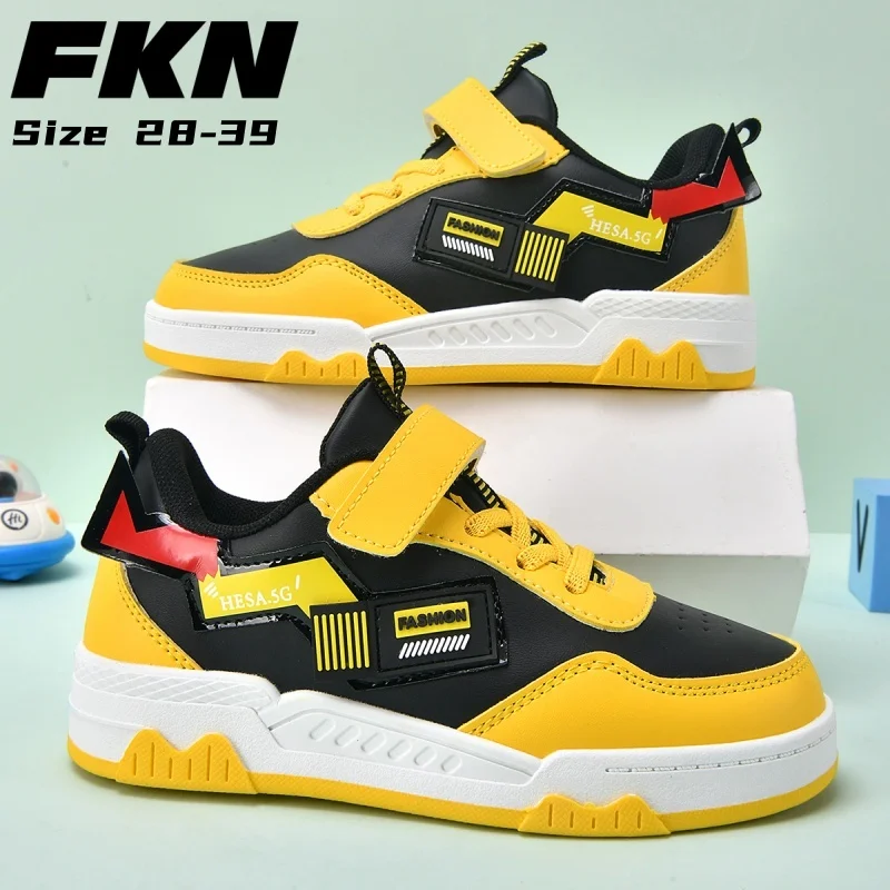 Fashion low-cut children's shoes casual shoes PU boys and girls running shoes outdoor breathable and comfortable student shoes
Fashion low-cut children's shoes casual shoes PU boys and girls running shoes outdoor breathable and comfortable student shoes