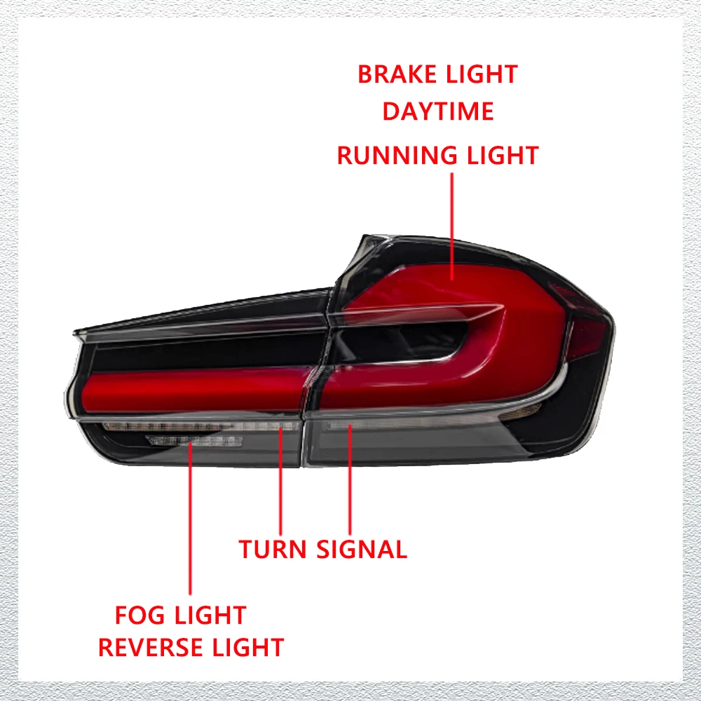 LED Tail Lights for BMW 3 series F30 F35 13-18 G30 style led DRL Car Taillights Assembly Signal Auto Accessories Modified Lamp
LED Tail Lights for BMW 3 series F30 F35 13-18 G30 style led DRL Car Taillights Assembly Signal Auto Accessories Modified Lamp