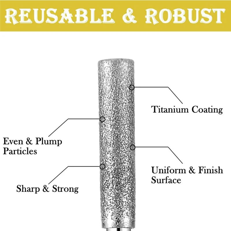 Y51A-21Pcs Diamond Chainsaw Sharpener 1/8Inch, High Hardness Burr Grinding Stone Chainsaw Sharpening Kit
Y51A-21Pcs Diamond Chainsaw Sharpener 1/8Inch, High Hardness Burr Grinding Stone Chainsaw Sharpening Kit