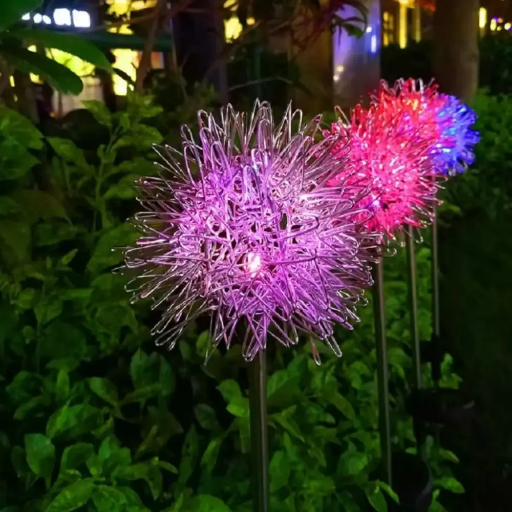 windflower Blowball Solar Lights Aluminum Wire Auto on/off Flower Solar Lawn Lights IP65 Waterproof Decorative
windflower Blowball Solar Lights Aluminum Wire Auto on/off Flower Solar Lawn Lights IP65 Waterproof Decorative