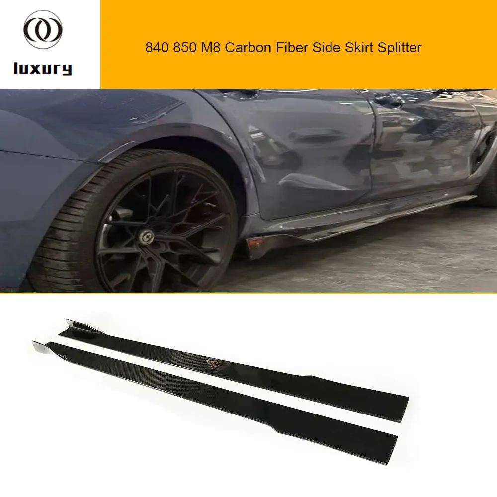 M8 Real Two Side Carbon Fiber Side Bumper Extension Skirt Splitter for BMW G14 G15 G16 840 850 F91 F92 F93 M8 3D Styling 19-up
M8 Real Two Side Carbon Fiber Side Bumper Extension Skirt Splitter for BMW G14 G15 G16 840 850 F91 F92 F93 M8 3D Styling 19-up