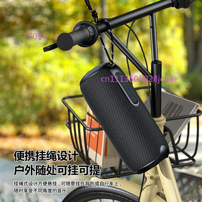 Outdoor Waterproof Wireless Bluetooth Speaker Portable Cylindrical Fabric Audio with RGB Light Heavy Bass Subwoofer
Outdoor Waterproof Wireless Bluetooth Speaker Portable Cylindrical Fabric Audio with RGB Light Heavy Bass Subwoofer