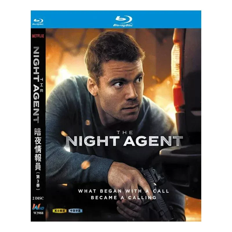 BD Blu-ray The Night Agent Season 3 The Night Agent 2-Disc Box Set
BD Blu-ray The Night Agent Season 3 The Night Agent 2-Disc Box Set