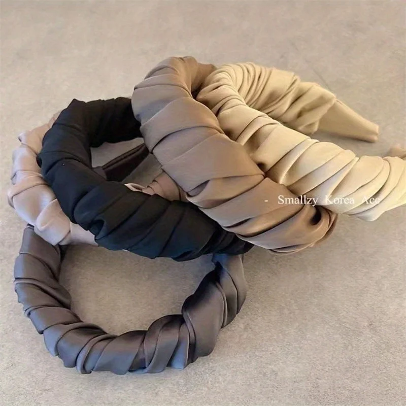 Ruffle Twist Headband Elastic Scrunchy Design Simple Elegant for Women Spring Summer Daily Casual Hair Accessories 
Ruffle Twist Headband Elastic Scrunchy Design Simple Elegant for Women Spring Summer Daily Casual Hair Accessories