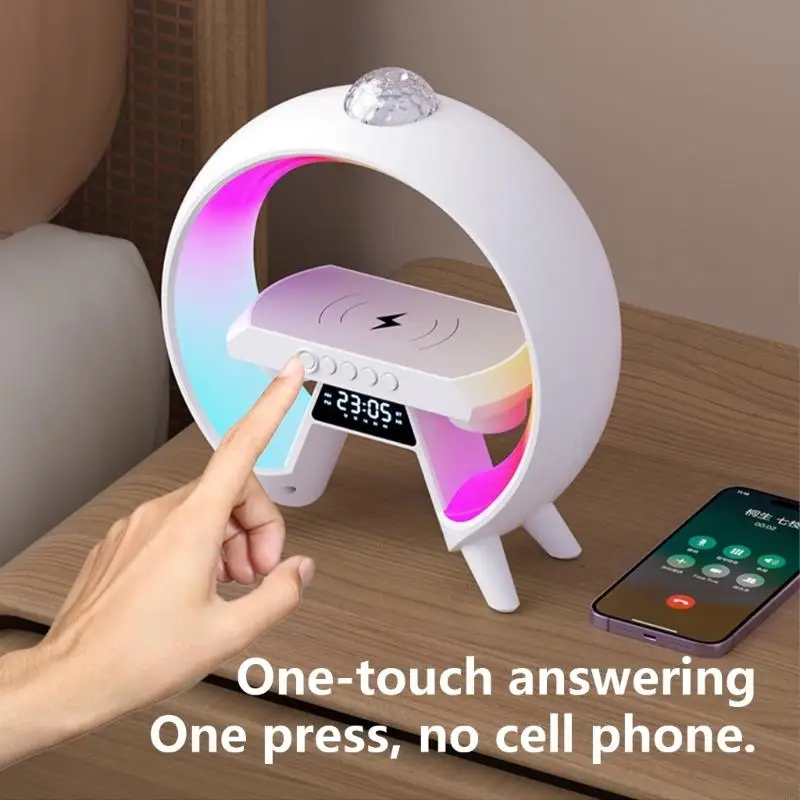 R2LB Wireless Bluetooth-compatible Speaker Wireless Charging and Adjustable Lighting
R2LB Wireless Bluetooth-compatible Speaker Wireless Charging and Adjustable Lighting