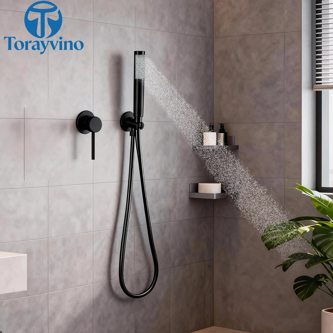 Torayvino Black Shower Faucet Set With Rain Shower Head Bathroom Bidet Faucets Sprayer Complete Bathtub Kit Mixer Tap
Torayvino Black Shower Faucet Set With Rain Shower Head Bathroom Bidet Faucets Sprayer Complete Bathtub Kit Mixer Tap
