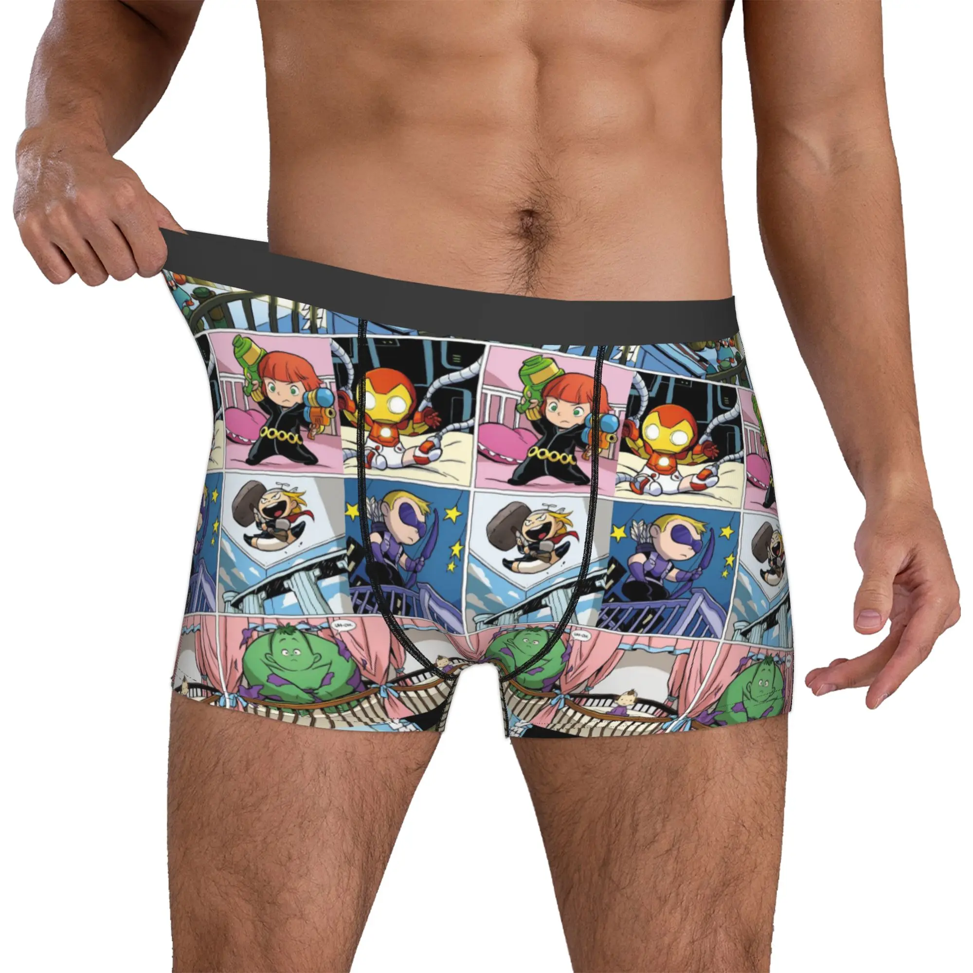 Custom A-Avengers Comic Wallpaper Boxer Shorts For Homme 3D Print Underwear Panties Briefs Stretch Underpants
Custom A-Avengers Comic Wallpaper Boxer Shorts For Homme 3D Print Underwear Panties Briefs Stretch Underpants