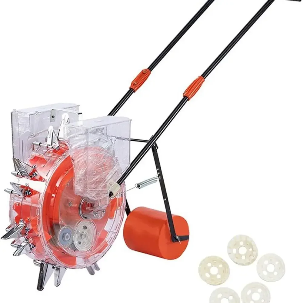 Hand-Crank Precision Seeder for Gardening: 14 Holes, Sows Seeds 3-15mm Deep
Hand-Crank Precision Seeder for Gardening: 14 Holes, Sows Seeds 3-15mm Deep