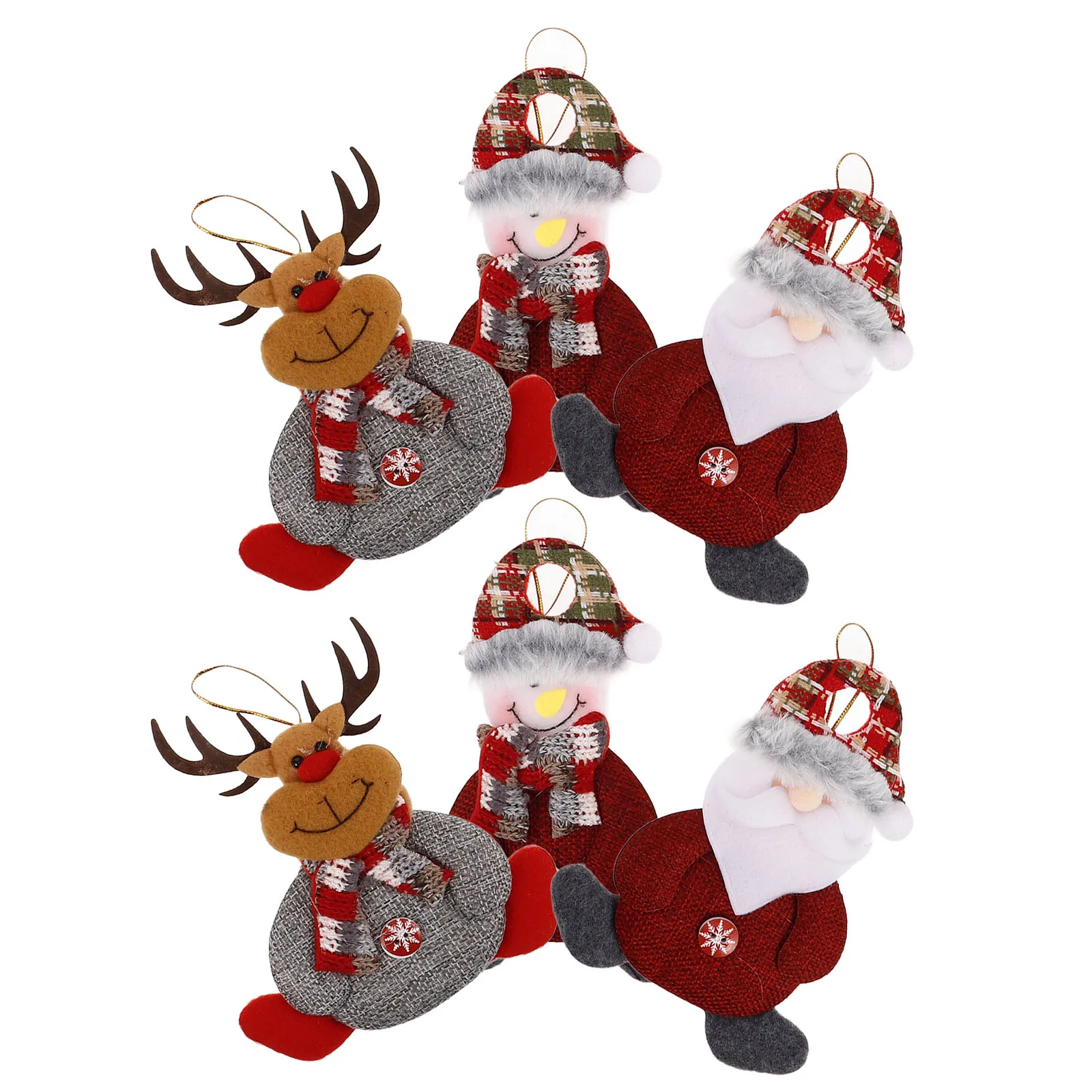 6 Pcs Pendant Fabric Ornaments Elder Reindeer Snowman Xmas Tree Ornaments Accessories Christmas Party Supplies Holiday Decor
6 Pcs Pendant Fabric Ornaments Elder Reindeer Snowman Xmas Tree Ornaments Accessories Christmas Party Supplies Holiday Decor