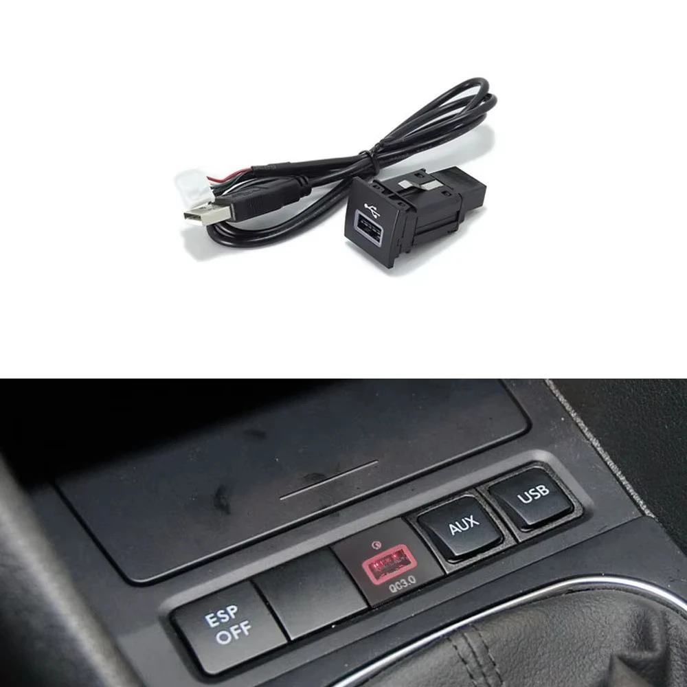 12V/24V QC3.0 Type C PD USB Quick Car Charger Socket Replacement Harness For VW Golf 6 Jetta 5 MK5 Scirocco 2006 2007-2012
12V/24V QC3.0 Type C PD USB Quick Car Charger Socket Replacement Harness For VW Golf 6 Jetta 5 MK5 Scirocco 2006 2007-2012