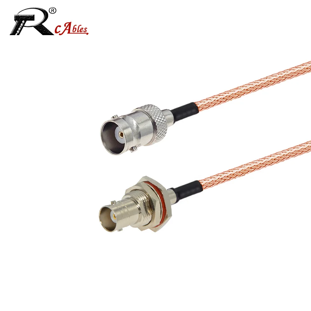 RG179 BNC Female to Waterproof BNC Female 75ohm Connector Video HD-SDI RF Jumper Pigtail Coaxial Coax Cable 30CM 50CM 1M 2M 3M
RG179 BNC Female to Waterproof BNC Female 75ohm Connector Video HD-SDI RF Jumper Pigtail Coaxial Coax Cable 30CM 50CM 1M 2M 3M