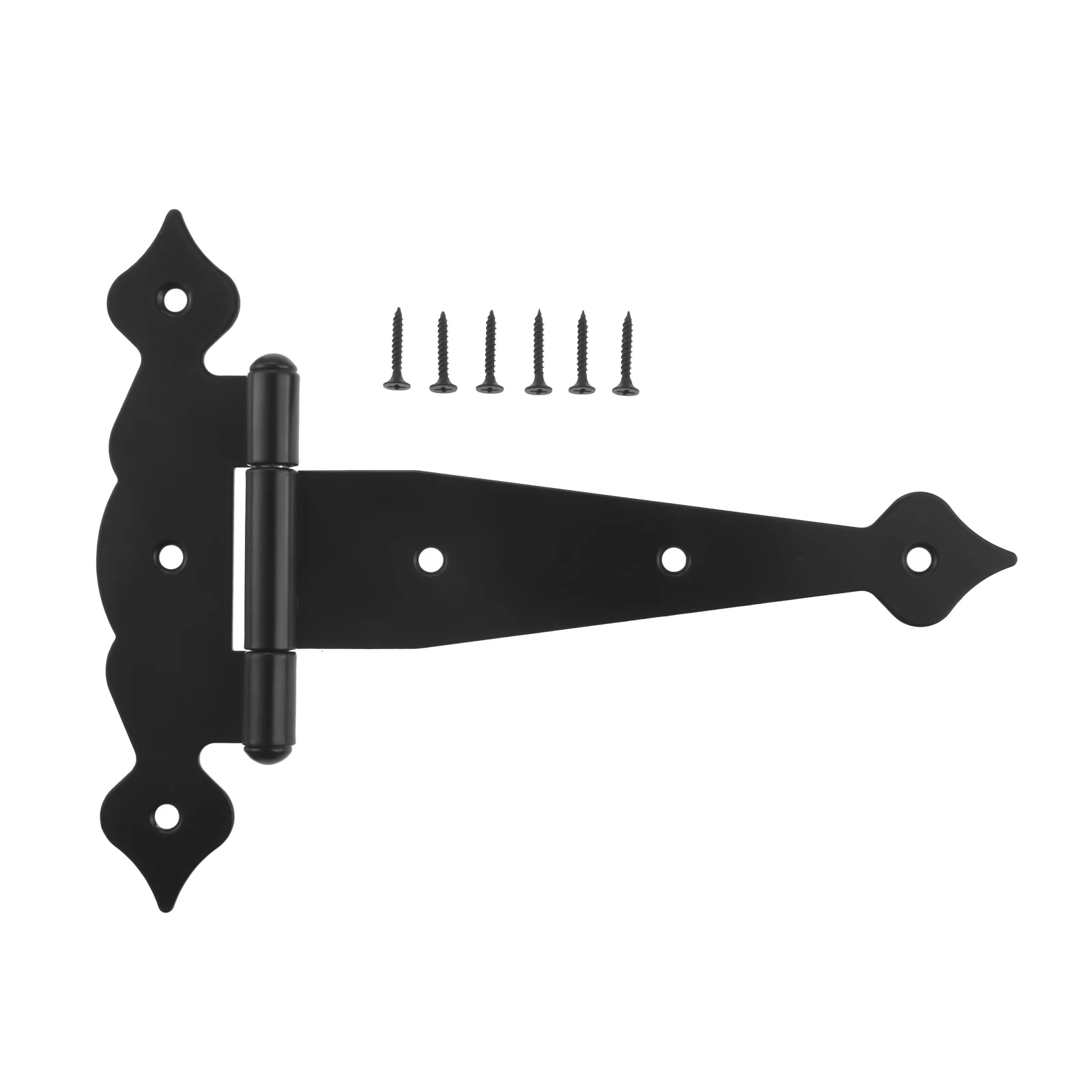 Black Iron T Shape Rustproof Iron Light Duty Shed Hinge Gate Strap Fit Barns Fence Farm Gate Playhouse Shed Deck Box Cabinet
Black Iron T Shape Rustproof Iron Light Duty Shed Hinge Gate Strap Fit Barns Fence Farm Gate Playhouse Shed Deck Box Cabinet