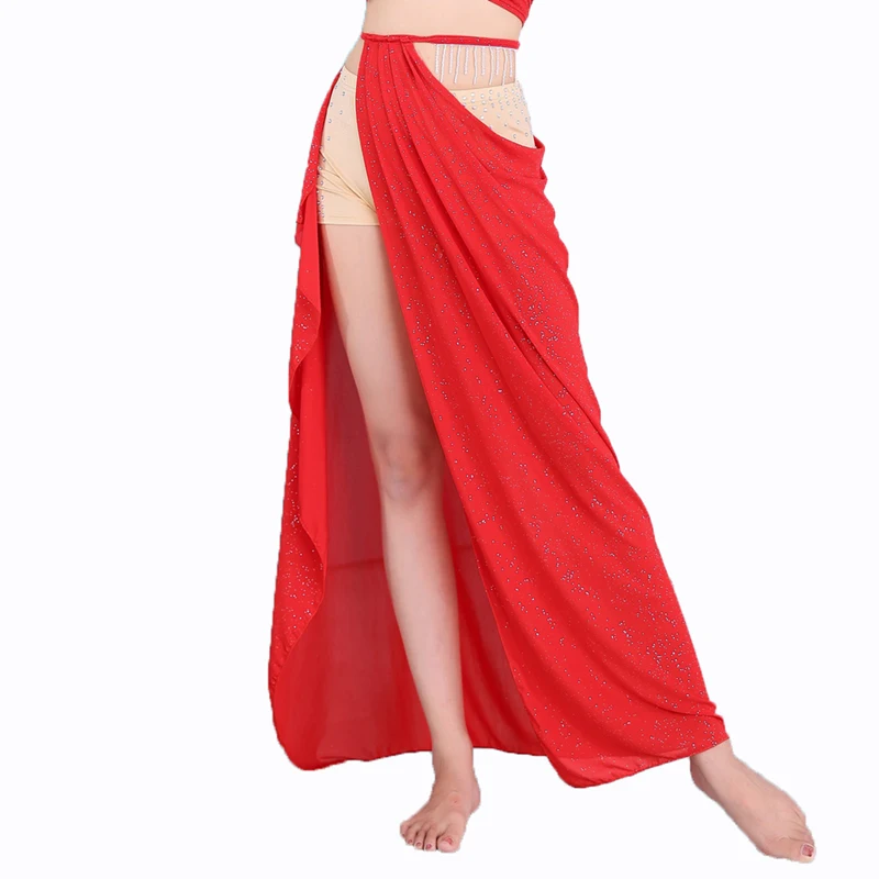 Women Belly Dance Elegant Shiny Long Skirt Outfit Adult Oriental Belly Dancing wear Costumes Skirt Performance Practice Clothing
Women Belly Dance Elegant Shiny Long Skirt Outfit Adult Oriental Belly Dancing wear Costumes Skirt Performance Practice Clothing