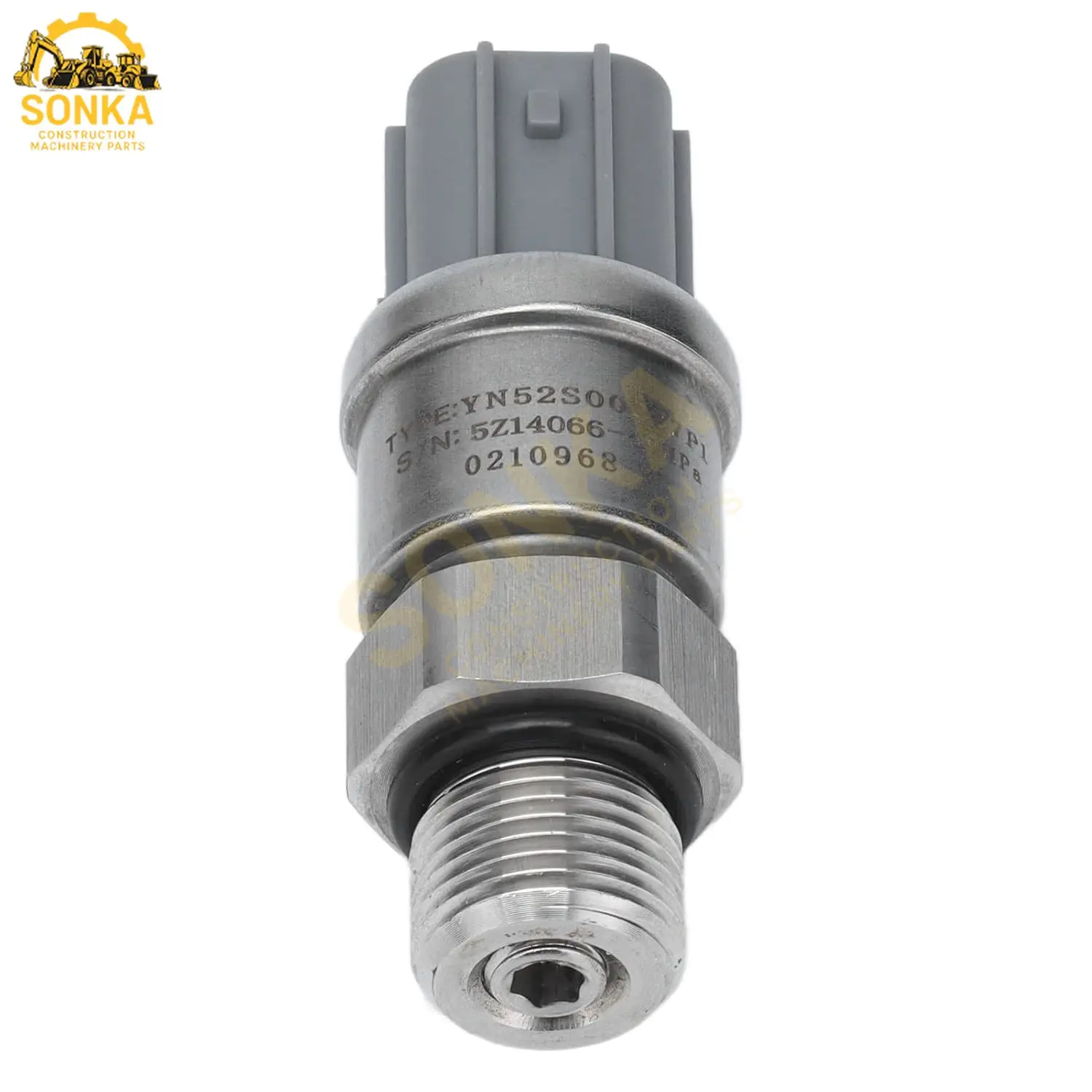 YN52S00027P1 High Pressure Sensor 49MPa for Kobelco Excavator SK120-6 SK200-3 SK200-5 SK200-6 SK230-6 SK330-6
YN52S00027P1 High Pressure Sensor 49MPa for Kobelco Excavator SK120-6 SK200-3 SK200-5 SK200-6 SK230-6 SK330-6