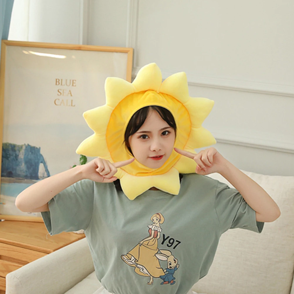 1 pc Funny Costume Sunflower Party Novelty Costume Hat Hats Silly Headgear Masquerade Festival Outfit Soft PP Cotton
1 pc Funny Costume Sunflower Party Novelty Costume Hat Hats Silly Headgear Masquerade Festival Outfit Soft PP Cotton