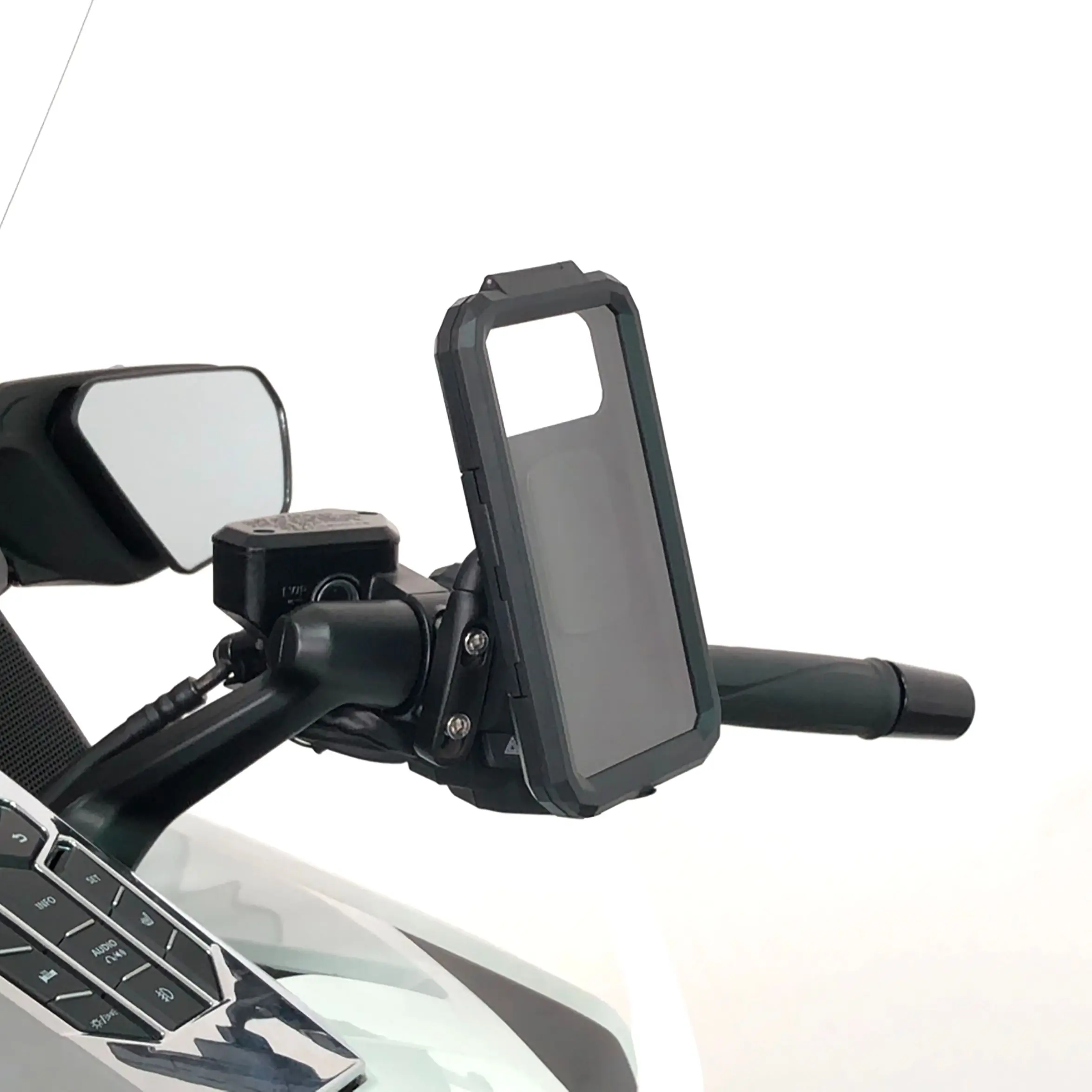 For Honda Gold Wing 1800 GL1800 F6B Wired Fast Charge 2018-2023 Phone Holder Handlebar Clamp GPS Mounting Bracket
For Honda Gold Wing 1800 GL1800 F6B Wired Fast Charge 2018-2023 Phone Holder Handlebar Clamp GPS Mounting Bracket