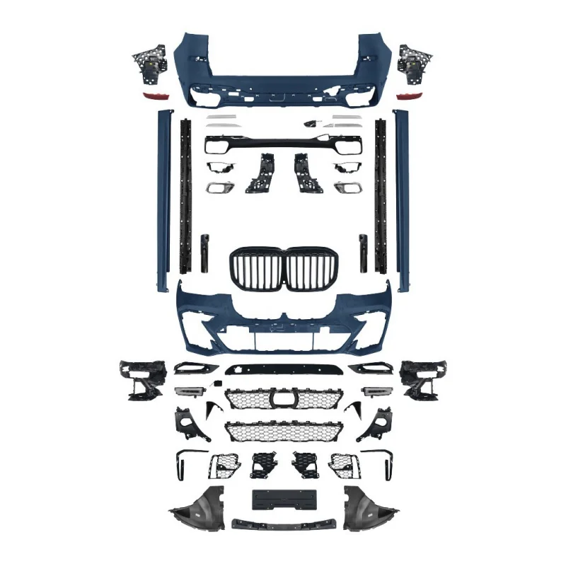 Подходит для BMW X7 G07, ранняя модель, модифицированная M Tech, передний и задний бампер в сборе, боковые юбки, полный комплект кузова
Подходит для BMW X7 G07, ранняя модель, модифицированная M Tech, передний и задний бампер в сборе, боковые юбки, полный комплект кузова