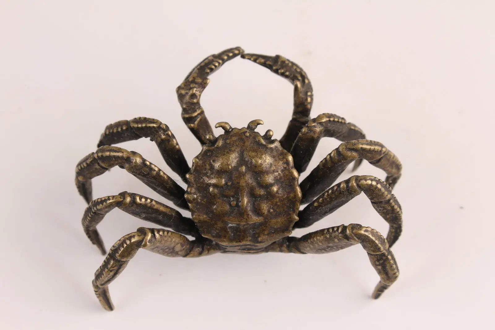 Rare Collection chinese bronze crab statue home decor tea pet fortune
Rare Collection chinese bronze crab statue home decor tea pet fortune