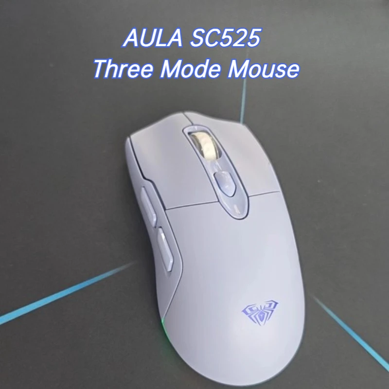 New AULA SC525 Three Mode Bluetooth Mouse Ergonomic Lightweight Low Latency 10000DPI RGB E-sports Gamer Laptop Accessories Gifts
New AULA SC525 Three Mode Bluetooth Mouse Ergonomic Lightweight Low Latency 10000DPI RGB E-sports Gamer Laptop Accessories Gifts