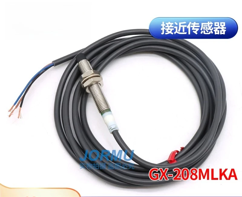 Original M8 Proximity Sensor GX-208MLKA DC 3-Wire NPN Output, Unshielded
Original M8 Proximity Sensor GX-208MLKA DC 3-Wire NPN Output, Unshielded