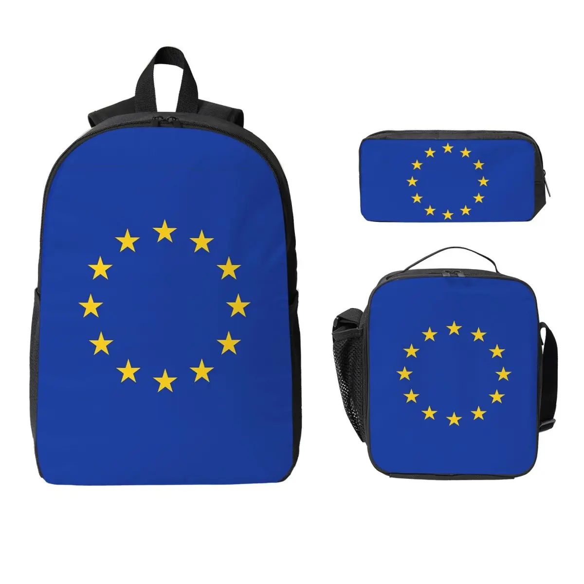 EU Europe European Union European Flag EU Stars Backpack BookBag School Bag Computer Shoulder Bags 3ps Lunch Bag Pencil Case
EU Europe European Union European Flag EU Stars Backpack BookBag School Bag Computer Shoulder Bags 3ps Lunch Bag Pencil Case