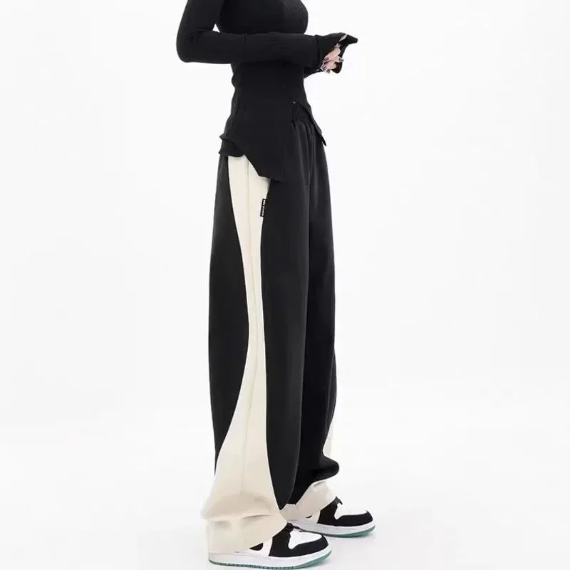 Wide Leg Pants Women Hip Hop Contrast Color Spring Autumn Streetwear Fashion Loose Sports Casual Straight Trousers Y2k Clothes
Wide Leg Pants Women Hip Hop Contrast Color Spring Autumn Streetwear Fashion Loose Sports Casual Straight Trousers Y2k Clothes