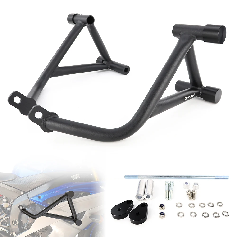 For YAMAHA YZF R6 YZF-R6 YZFR6 2006-2016 Motorcycle Stunt Cage Engine Guard Crash Bar Bumper Fairing Frame Protector Race Rail
For YAMAHA YZF R6 YZF-R6 YZFR6 2006-2016 Motorcycle Stunt Cage Engine Guard Crash Bar Bumper Fairing Frame Protector Race Rail