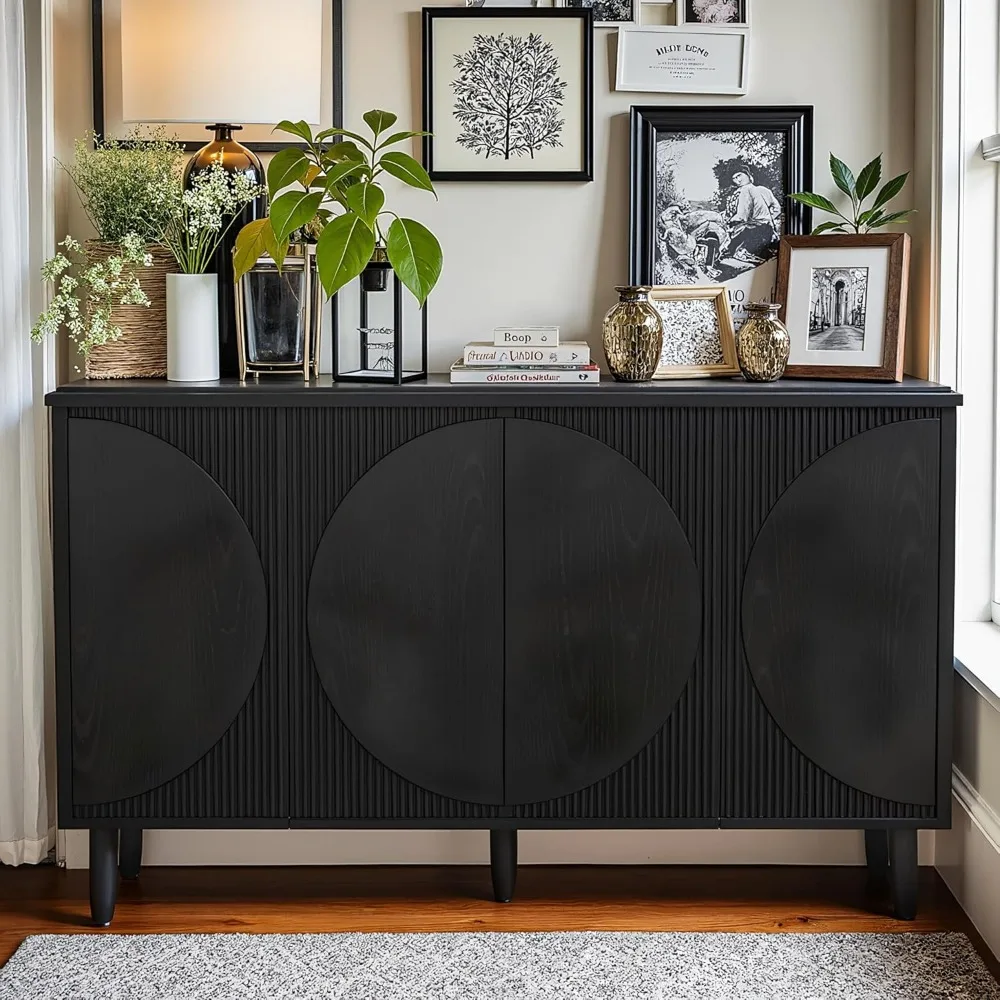 Sideboard Buffet Cabinet with Storage Modern Coffee Bar Kitchen Storage Cabinet with Doors and Shelves Console Table for Living
Sideboard Buffet Cabinet with Storage Modern Coffee Bar Kitchen Storage Cabinet with Doors and Shelves Console Table for Living