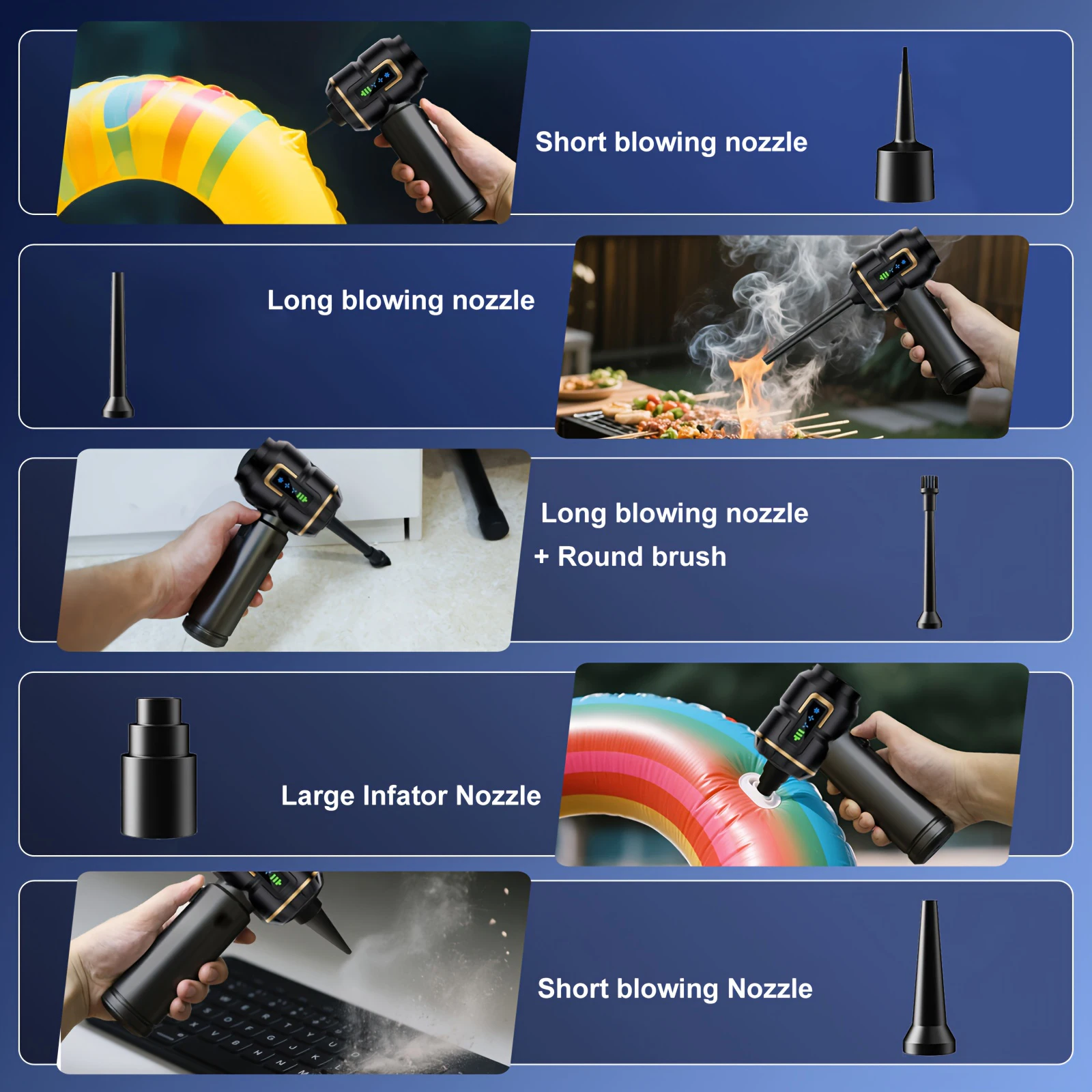 Electric Car Vacuum Cleaner LED display Vacuum Cleaner 998000PA Portable Wireless Cacuum Cleaner Handheld Household Appliance
Electric Car Vacuum Cleaner LED display Vacuum Cleaner 998000PA Portable Wireless Cacuum Cleaner Handheld Household Appliance