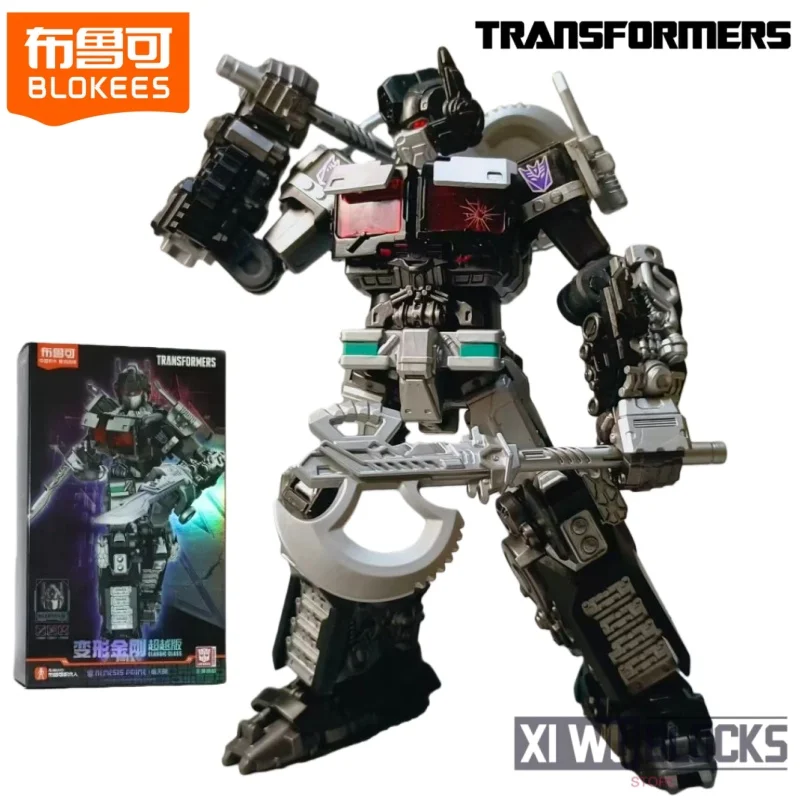 BLOKEES Transformers Assemble Building Blocks Beyond Movie 7 Nemesis Prime Mobile Model Collection Ornament Toy Gift
BLOKEES Transformers Assemble Building Blocks Beyond Movie 7 Nemesis Prime Mobile Model Collection Ornament Toy Gift