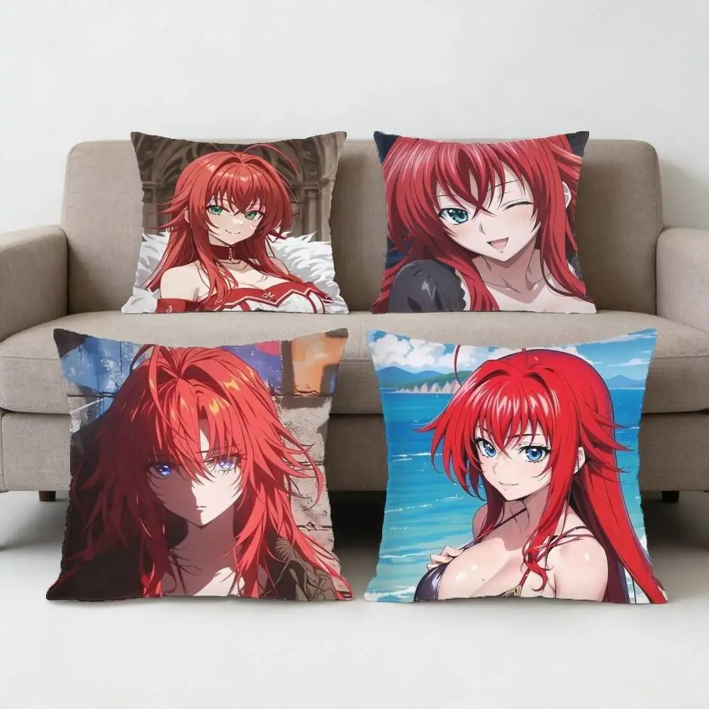 High School DxD Rias Gremory Pillow Case Anti-dustmite Pillowcase Invisible zipper silky Sofa cushion cover for bedroom
High School DxD Rias Gremory Pillow Case Anti-dustmite Pillowcase Invisible zipper silky Sofa cushion cover for bedroom