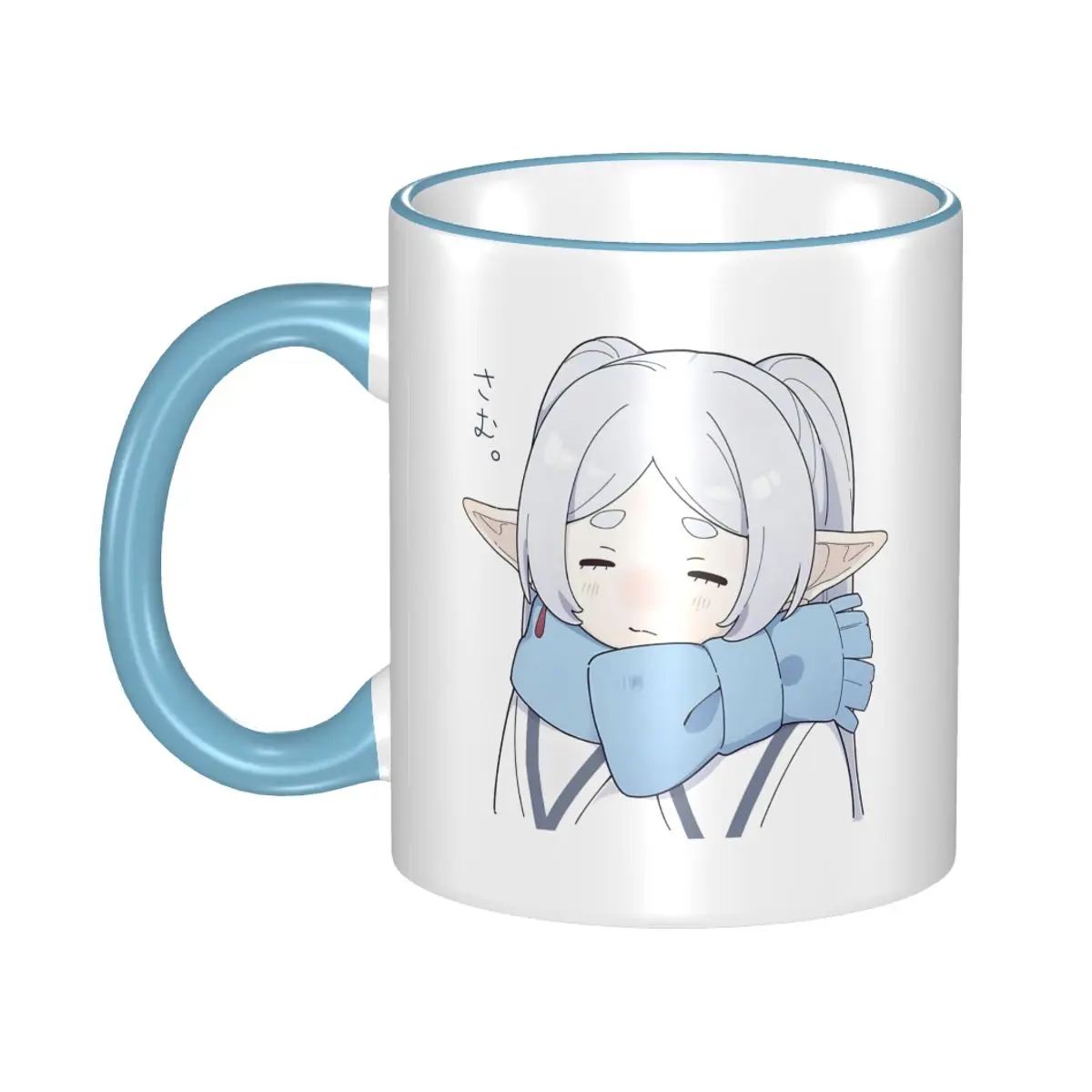 Frieren Doze Off Gift Mugs for Friends Cute Tea Cup Birthday Present for Office
Frieren Doze Off Gift Mugs for Friends Cute Tea Cup Birthday Present for Office