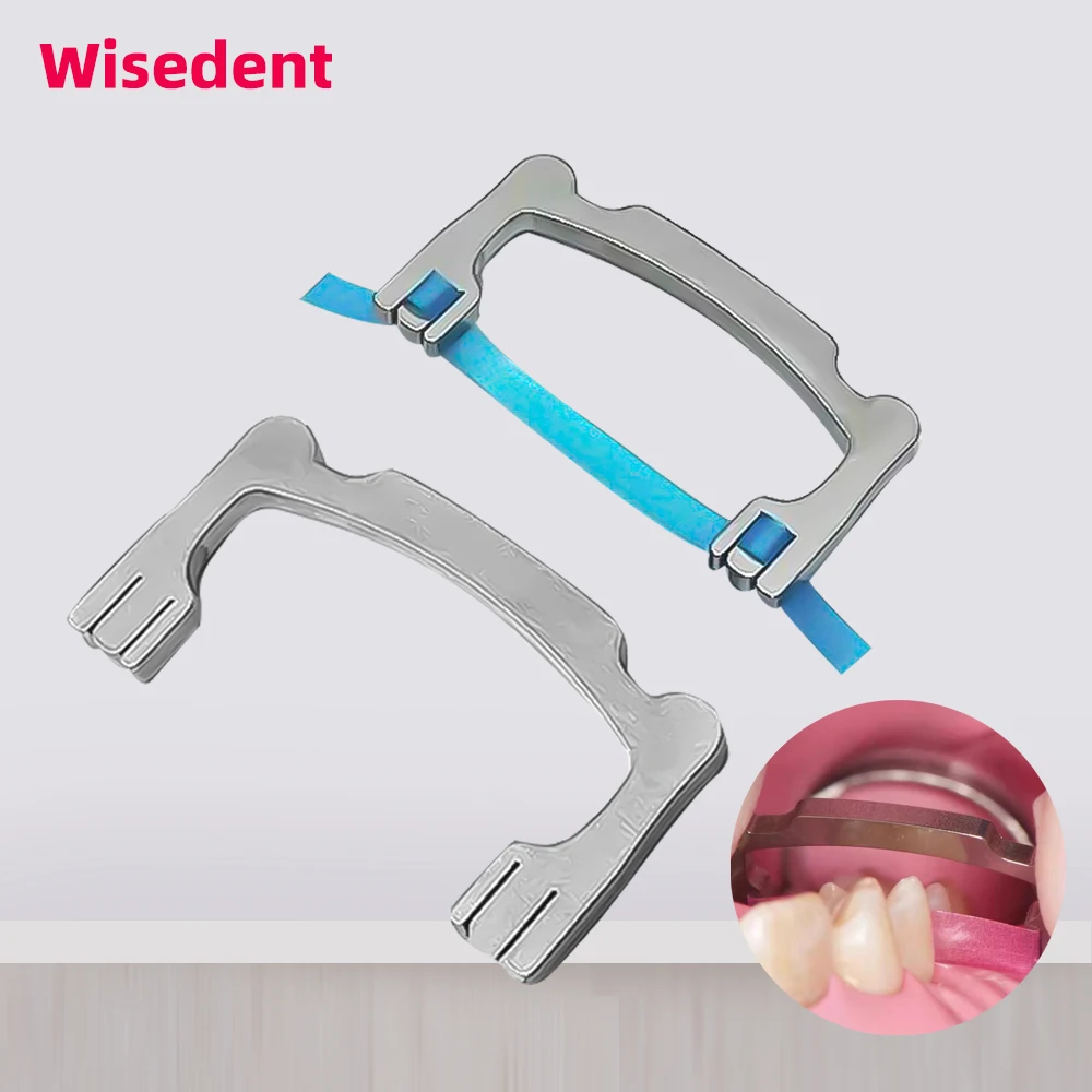 Juego soporte de tira. Herramienta dentista metal, manual, para molienda dientes resina. Moldeador de lijado. 2 uds
Juego soporte de tira. Herramienta dentista metal, manual, para molienda dientes resina. Moldeador de lijado. 2 uds