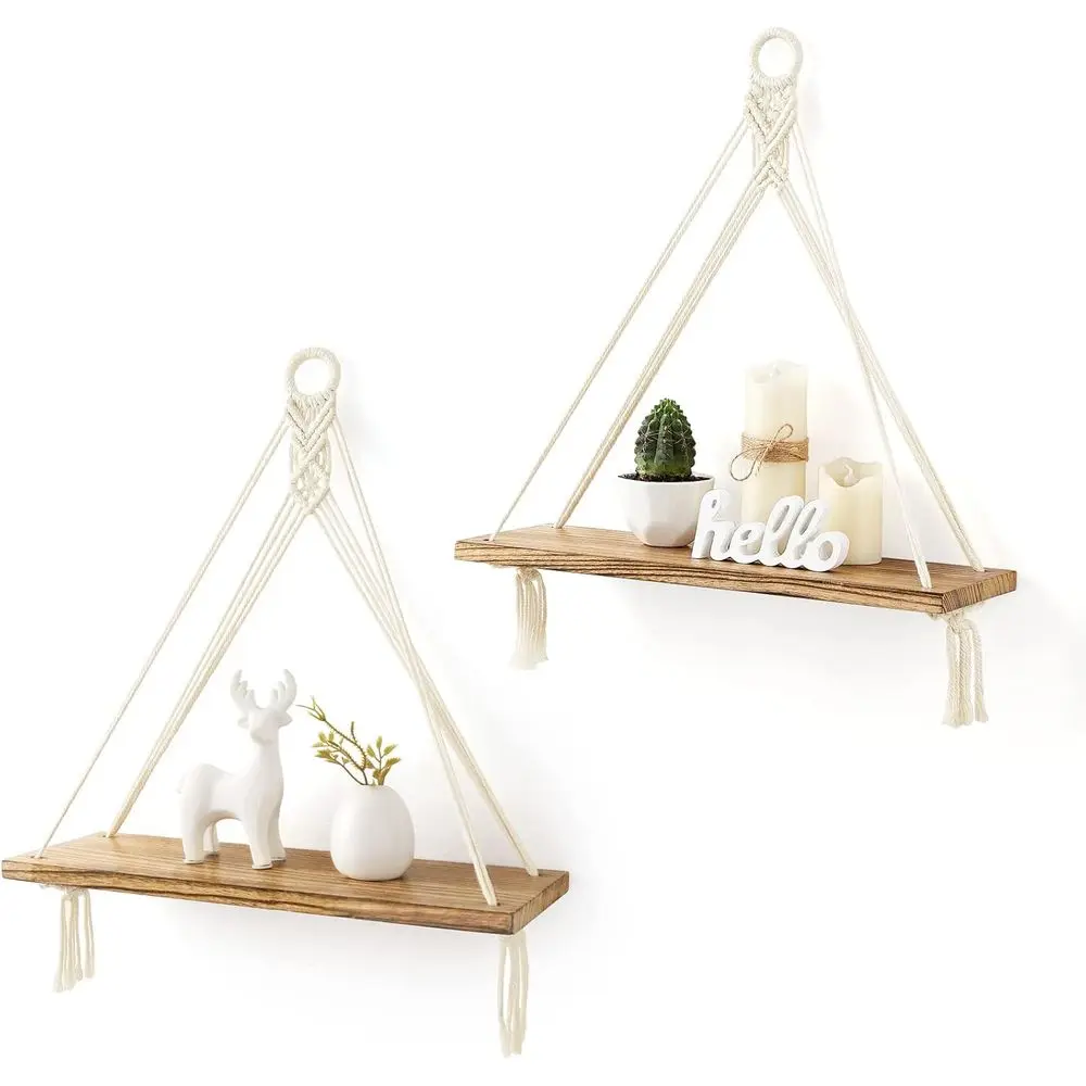 Rustic Wooden Floating Shelves Set for Boho Wall Decor - Ideal Storage for Bedrooms, Bathrooms, Living Rooms, Nurseries, and Dor
Rustic Wooden Floating Shelves Set for Boho Wall Decor - Ideal Storage for Bedrooms, Bathrooms, Living Rooms, Nurseries, and Dor