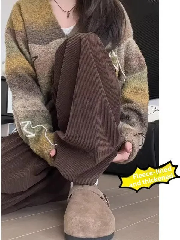 Мужские брюки Cleanfit из коричневого вельвета, осенне-зимние, утепленные, в американском ретро-стиле, повседневные, длинные
Мужские брюки Cleanfit из коричневого вельвета, осенне-зимние, утепленные, в американском ретро-стиле, повседневные, длинные