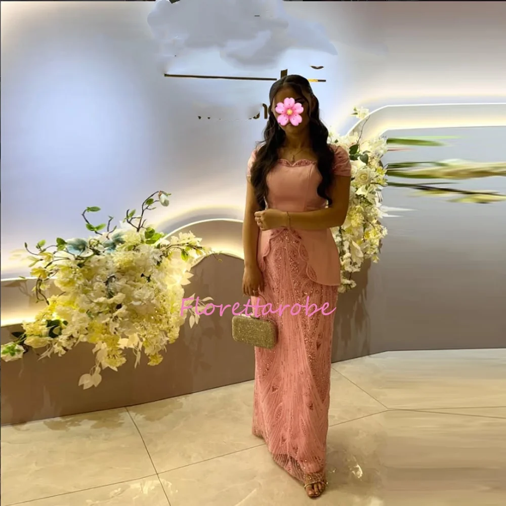  Arabic Pink Cocktail Dresses Customized Beading Sequins Mermaid Women Birthday Party Prom Dress Dubai Evening Gown
Arabic Pink Cocktail Dresses Customized Beading Sequins Mermaid Women Birthday Party Prom Dress Dubai Evening Gown