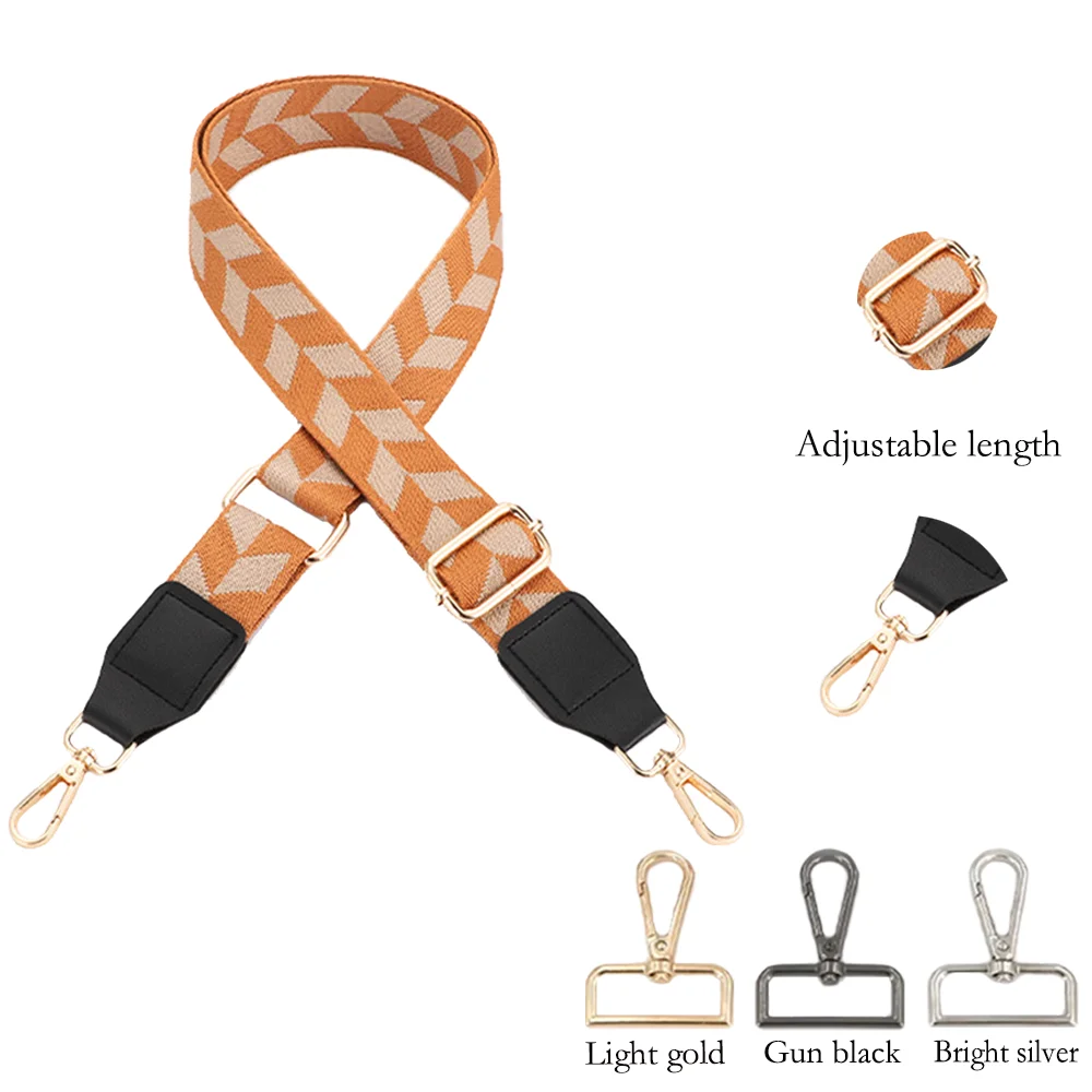 3.8 Wide Colorful Stripes Go With EveDiy Single Shoulder Crossbody Strap Adjustable Strap Bag Strap Striped All-In-One Bag Strap
3.8 Wide Colorful Stripes Go With EveDiy Single Shoulder Crossbody Strap Adjustable Strap Bag Strap Striped All-In-One Bag Strap