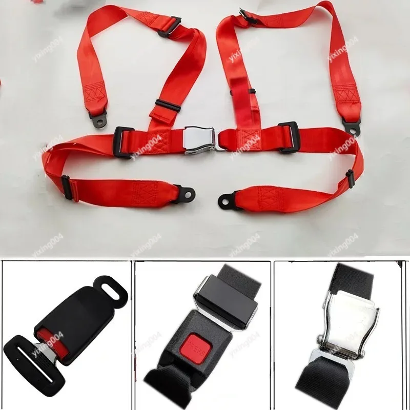 Universal Four-point Safety Harness, Adjustable Seat Belt for Go-Kart Amusement Facility
Universal Four-point Safety Harness, Adjustable Seat Belt for Go-Kart Amusement Facility