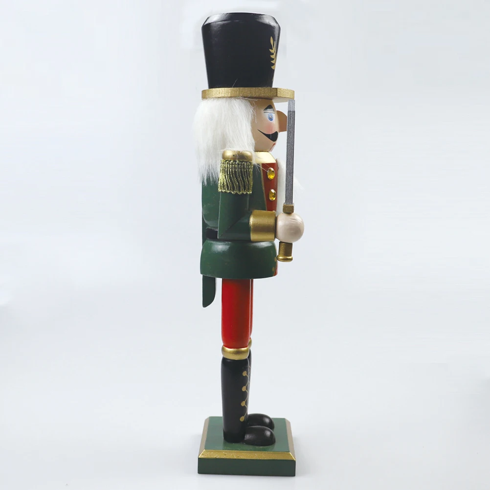 Wooden Ornament Crafted Christmas Decor Festive Soldier Figurine Home Restaurant Decoration Desktop Figures Xmas Gift Nutcracker
Wooden Ornament Crafted Christmas Decor Festive Soldier Figurine Home Restaurant Decoration Desktop Figures Xmas Gift Nutcracker