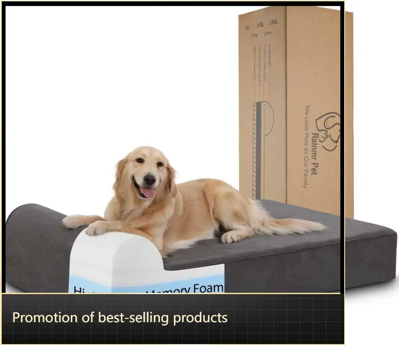 Orthopedic Dog Beds for Large Dogs, 7" Memory Foam Dog Beds with Waterproof Liner, Durable Microsuede Cover, Removable
Orthopedic Dog Beds for Large Dogs, 7" Memory Foam Dog Beds with Waterproof Liner, Durable Microsuede Cover, Removable