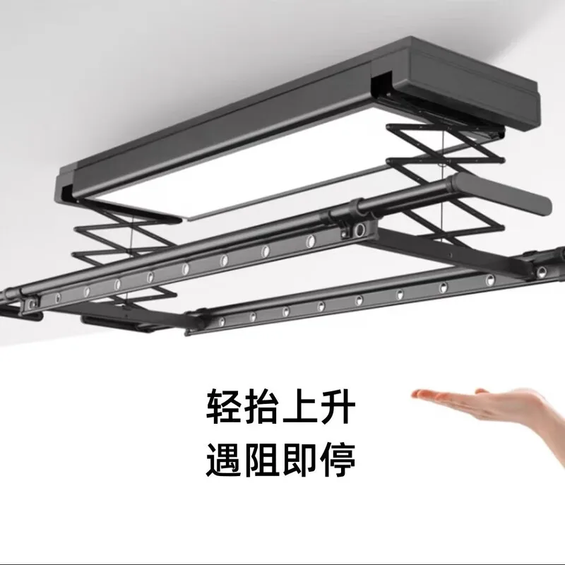 Ultra-thin electric drying rack large screen lighting remote control lifting balcony invisible embedded intelligent voice-activa
Ultra-thin electric drying rack large screen lighting remote control lifting balcony invisible embedded intelligent voice-activa