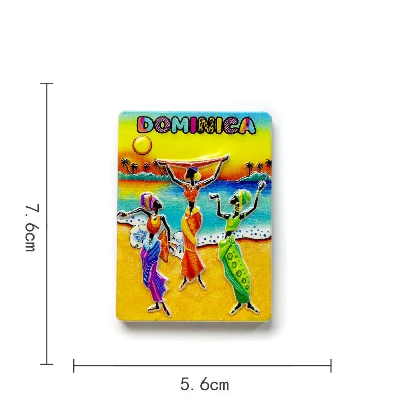 Dominican Cultural and Creative Tourism Souvenirs Magnetic Stickers Creative Collection Souvenirs Decorations Refrigerator Magne
Dominican Cultural and Creative Tourism Souvenirs Magnetic Stickers Creative Collection Souvenirs Decorations Refrigerator Magne