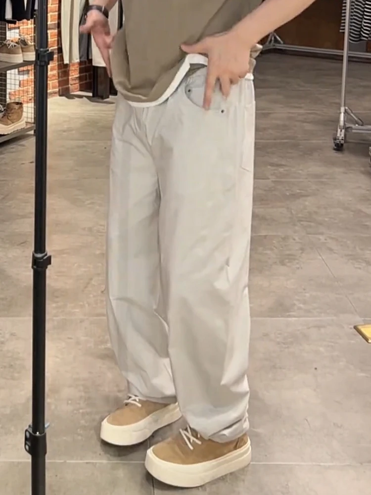 Spring Autumn American Sle Casual Pants Men's Simple Faion Loose Slim Straight Breathable Wide Leg Long Trousers
Spring Autumn American Sle Casual Pants Men's Simple Faion Loose Slim Straight Breathable Wide Leg Long Trousers