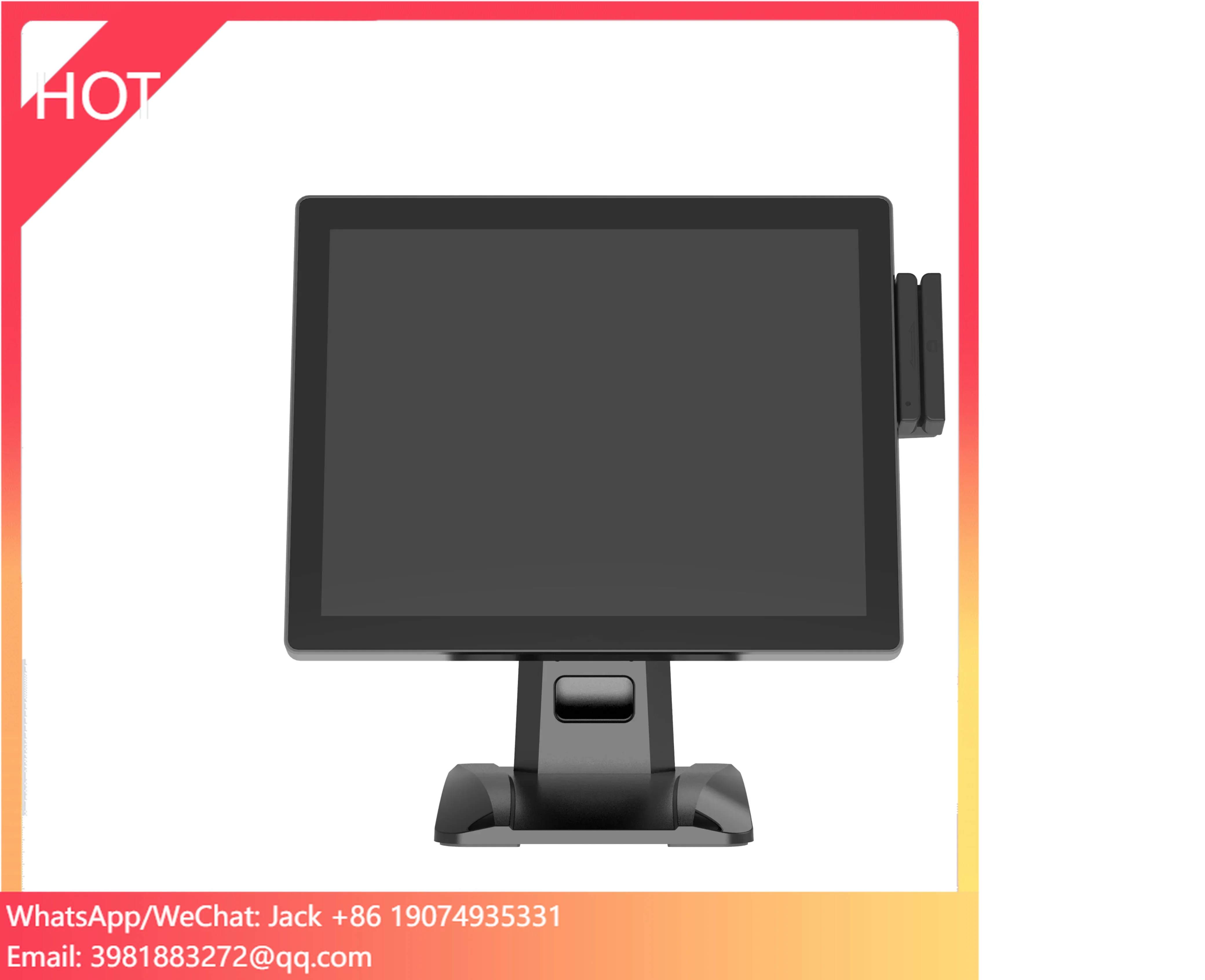 Goodcom 15'' Touch Screen Windows 10 Retail Desktop Point Of Sale POS Terminal With System For Supermarket
Goodcom 15'' Touch Screen Windows 10 Retail Desktop Point Of Sale POS Terminal With System For Supermarket