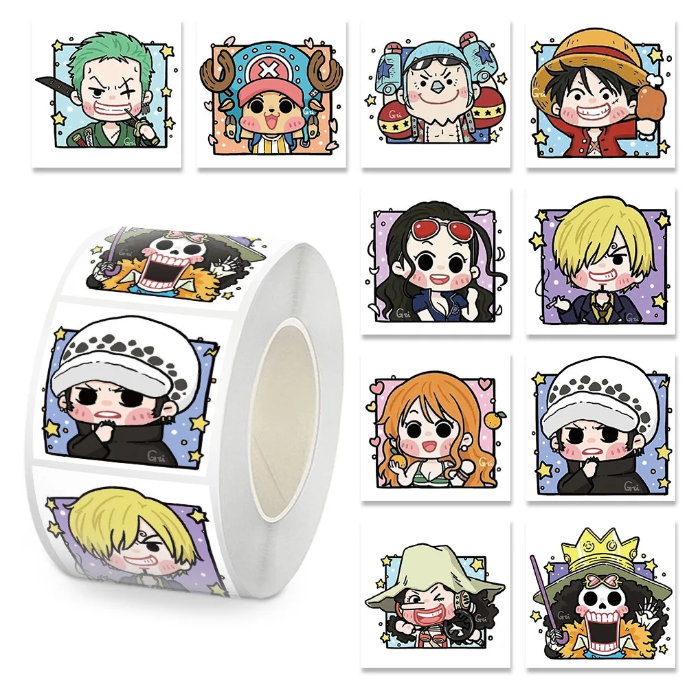 500pcs One Piece Cartoon Sticker Roll Waterproof Decorative Stickers For Phone Laptop Diary Envelope Seal Stationery Kids Gift
500pcs One Piece Cartoon Sticker Roll Waterproof Decorative Stickers For Phone Laptop Diary Envelope Seal Stationery Kids Gift