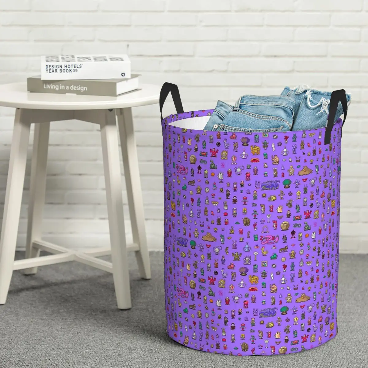 Laundry Collector Earthbound Mega Sprite Sheet Foldable Laundry Basket Large Storage Children Washing Basket Home Organizer
Laundry Collector Earthbound Mega Sprite Sheet Foldable Laundry Basket Large Storage Children Washing Basket Home Organizer