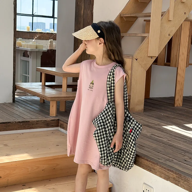 2024 New Summer Fashion Comfortable and Casual Girls Dresses Korean Style Loose Daily Casual Skirts Boutique ClothingSimpleStyle
2024 New Summer Fashion Comfortable and Casual Girls Dresses Korean Style Loose Daily Casual Skirts Boutique ClothingSimpleStyle