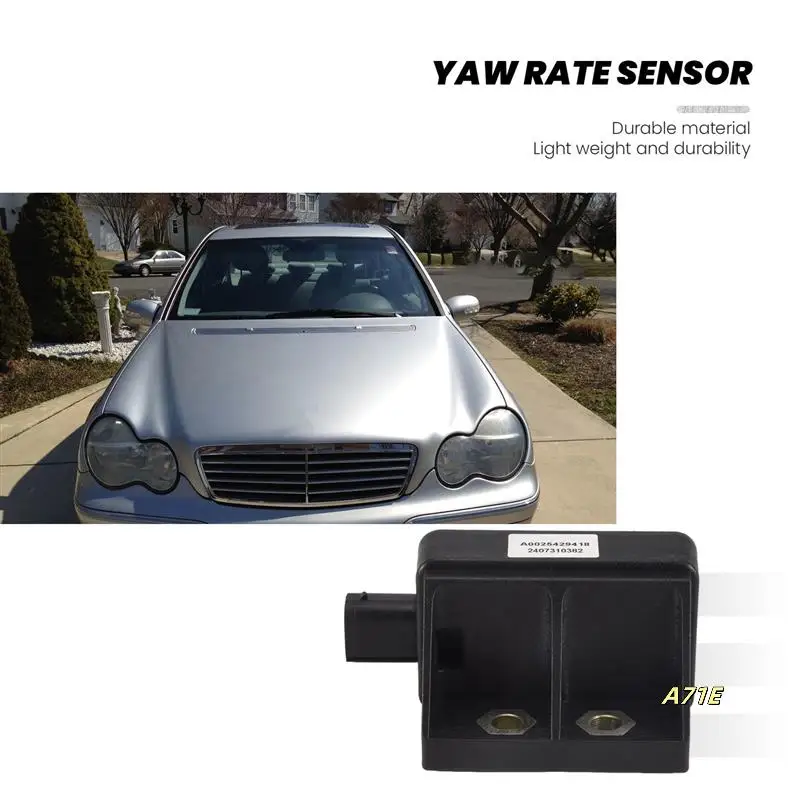 2X For MERCEDES Benz SLK ML C240 2001-2003 Car Yaw Rate Sensor Traction Control Module 0025429418
2X For MERCEDES Benz SLK ML C240 2001-2003 Car Yaw Rate Sensor Traction Control Module 0025429418